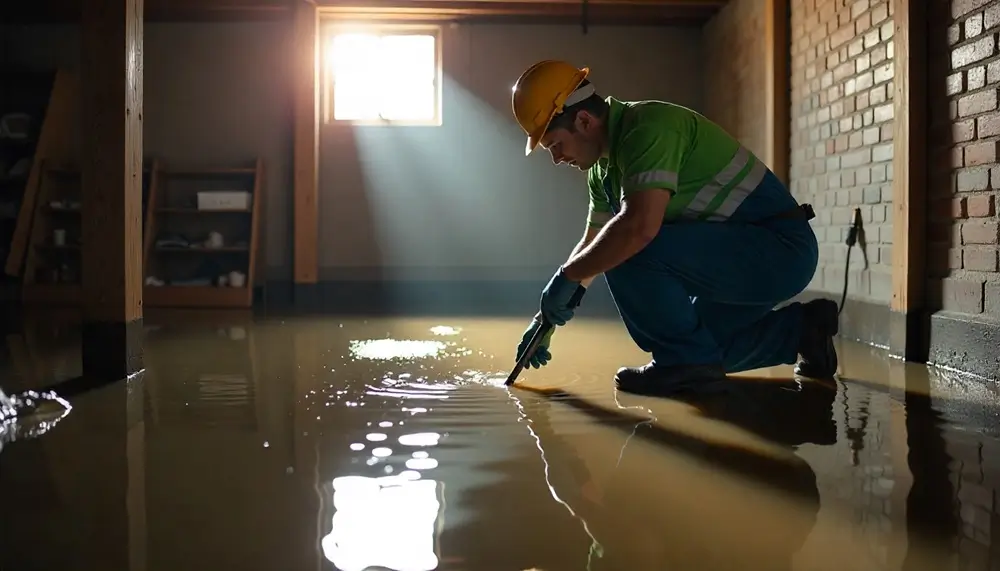 Professional water damage restoration services in Woodbury, TN